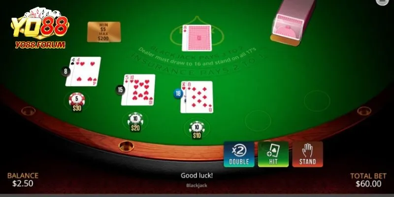 Kinh nghiệm chơi blackjack bất bại 