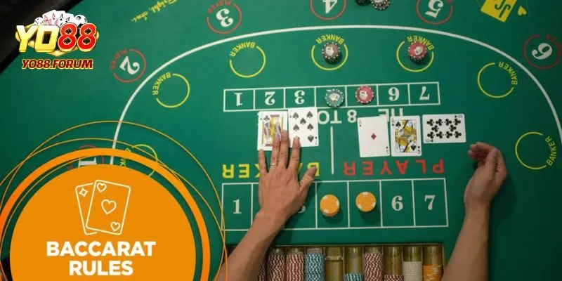 Thông tin về luật chơi baccarat đang được áp dụng