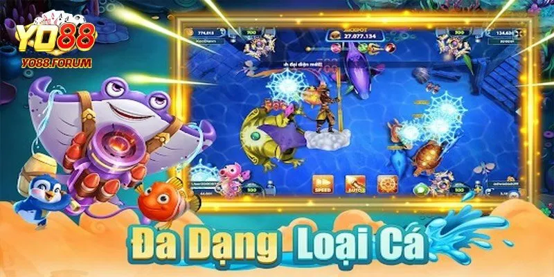 Tổng hợp các sảnh game bắn cá hot nhất