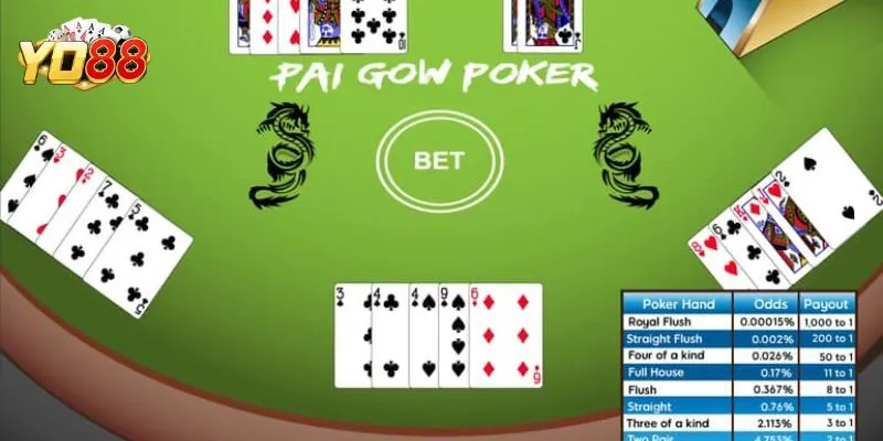 Luật chơi Pai Gow Poker cơ bản nhất